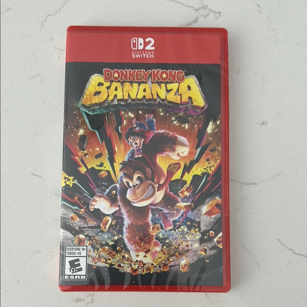 Nintendo Donkey Kong Bananza Game - Red
